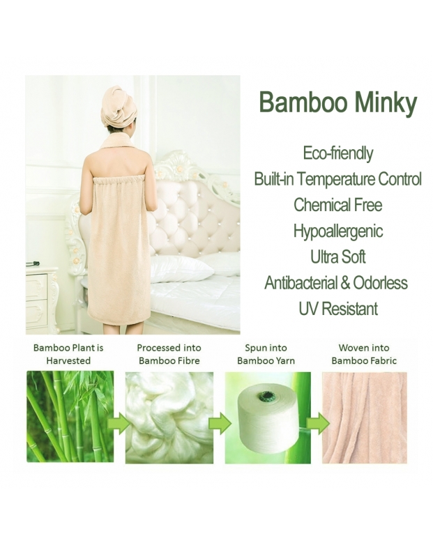 Bamboo Minky SPA Wrap