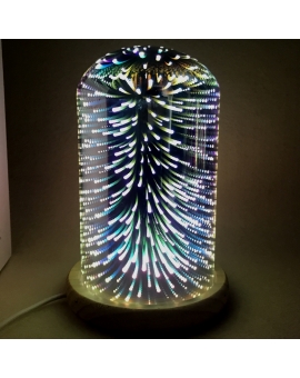 3D Glass Romanic Night Light