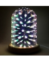 3D Glass Romanic Night Light