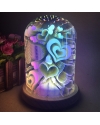 3D Glass Romanic Night Light