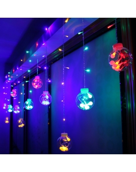 138 LEDs Window Curtain String Light