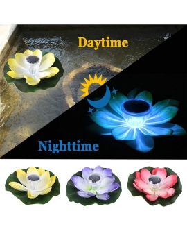 Solar Lotus Light