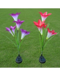 Solar Lily flower Lights (Pack of 2)