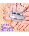 5 Bits Electric Nail Grooming Kit