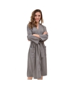 Bamboo Waffle-knit Bathrobe