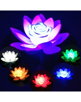 Floating LED Lotus Lights