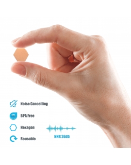 Snore Block Breathable Foam Earplugs