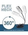 Bright 28 LED Flex-Clip Book Light