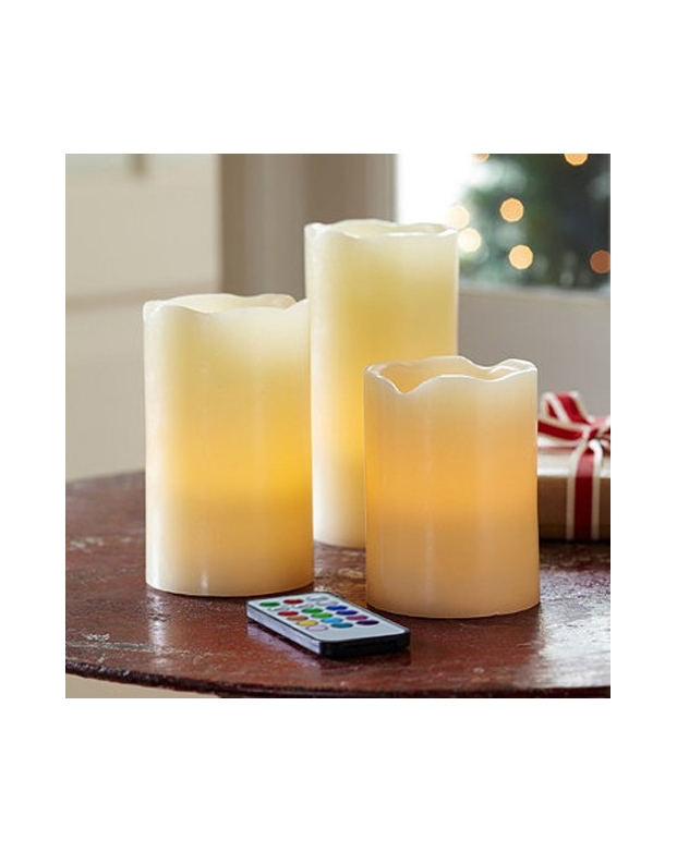 LED Flameless Pillar Candle