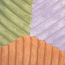 Strip Textile - Chartreuse Rainbow